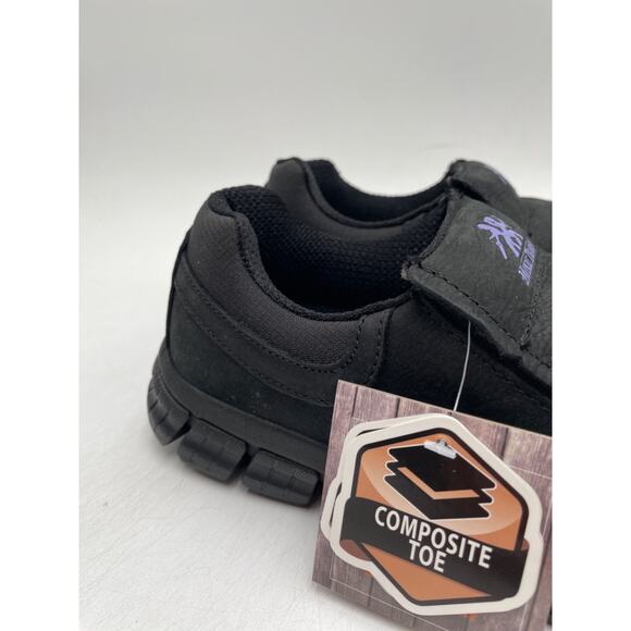 MOXIE TRADES Mary MT23015 Women's NEW Composite-Toe Work Shoe Black US Size 7 W - Picture 3 of 11